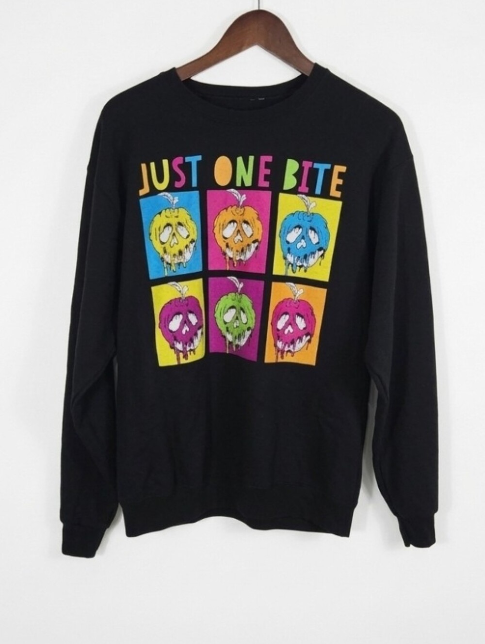 Disney Villains "Just One Bite" Poison Apple sweatshirt
